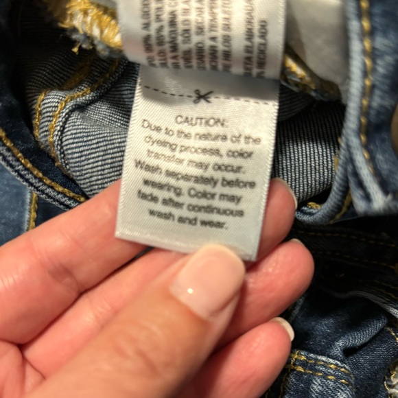 Universal Thread, high rise kick boot crop, patch like jeans, 12/31 - Picture 8 of 11